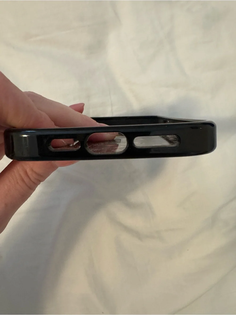 kate spade Tortoiseshell-Pattern Phone Case in Brown and Black